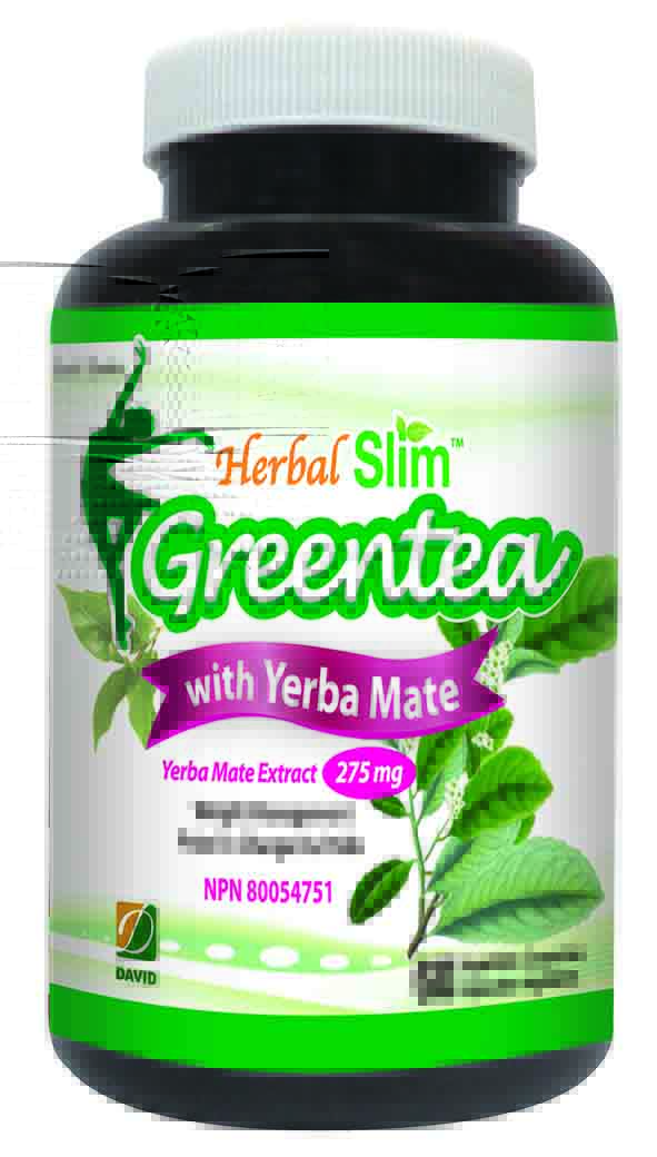HerbalSlim GREEN TEA WITH YERBA MATE